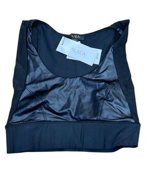 NWT ALALA Black Sports Bra Size S Women's New. with tag